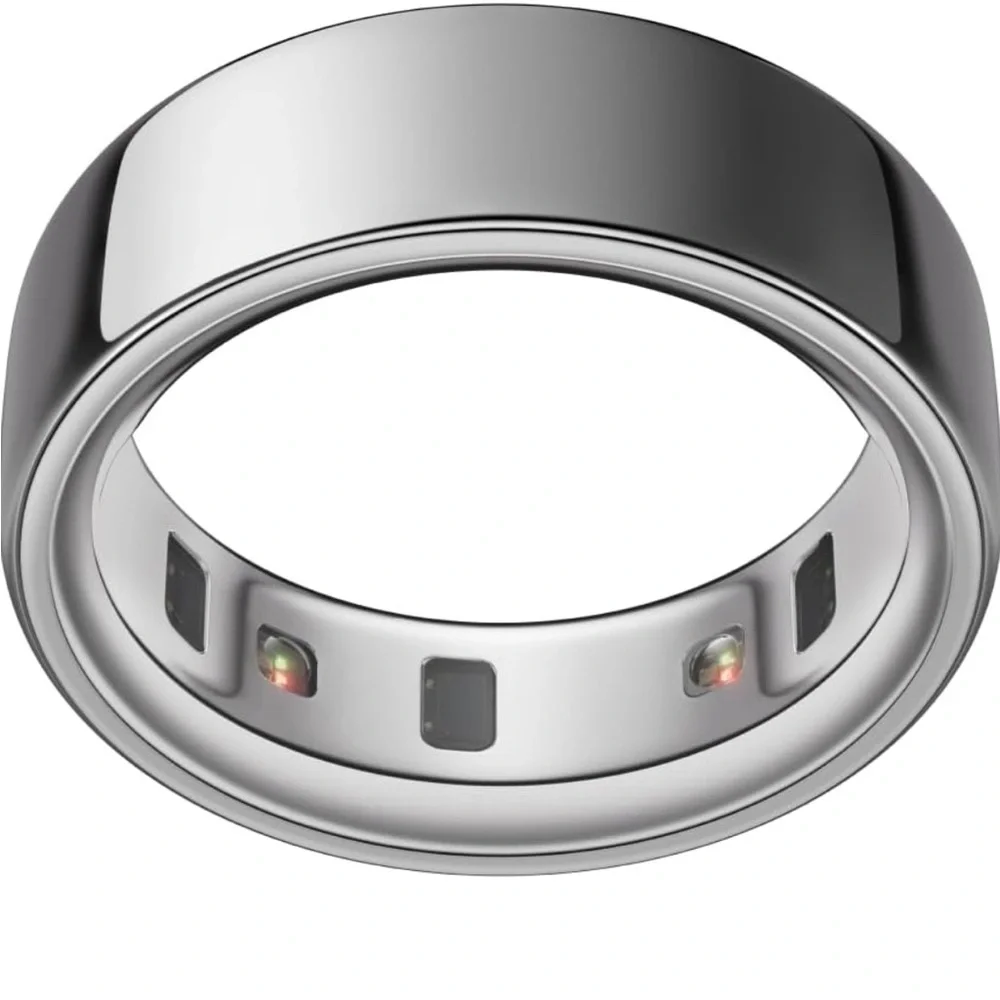 Oura Ring 4 Silver Size 9 + Sizing Kit – Excellent Condition
